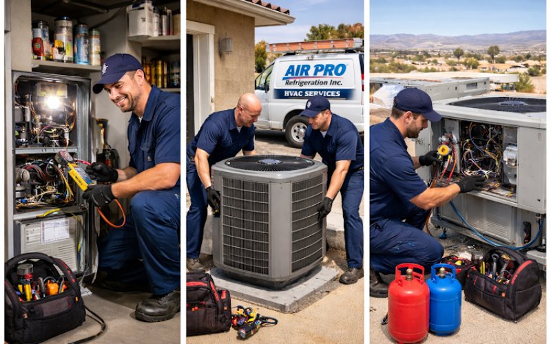 Air Pro Refrigeration Inc — HVAC contractor in Victorville